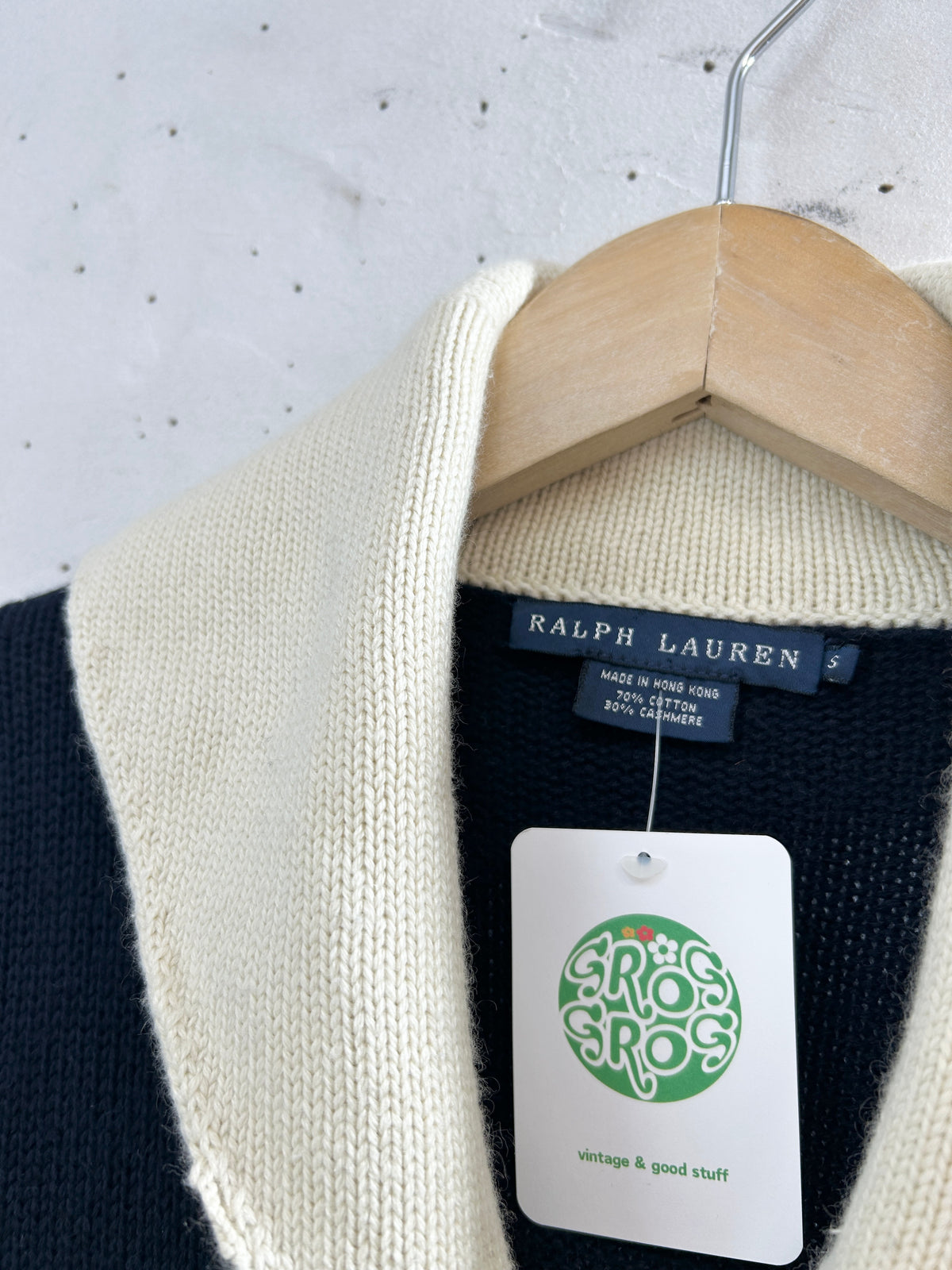 Vintage Knit Cardigan 〜Ralph Lauren〜 [J34212]