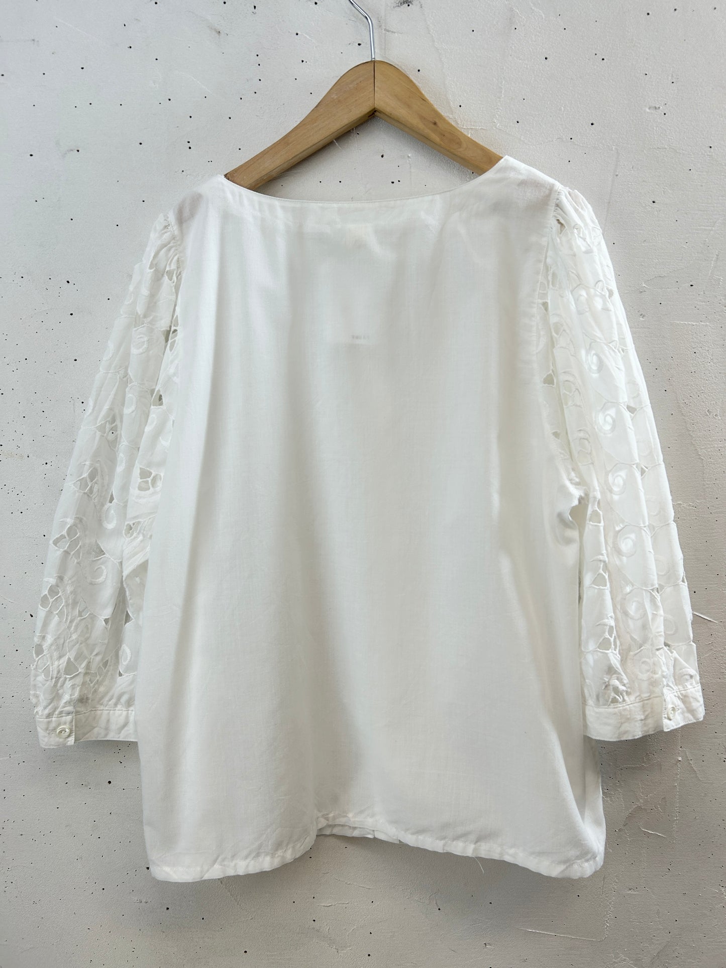 Vintage White Blouse [H30784]