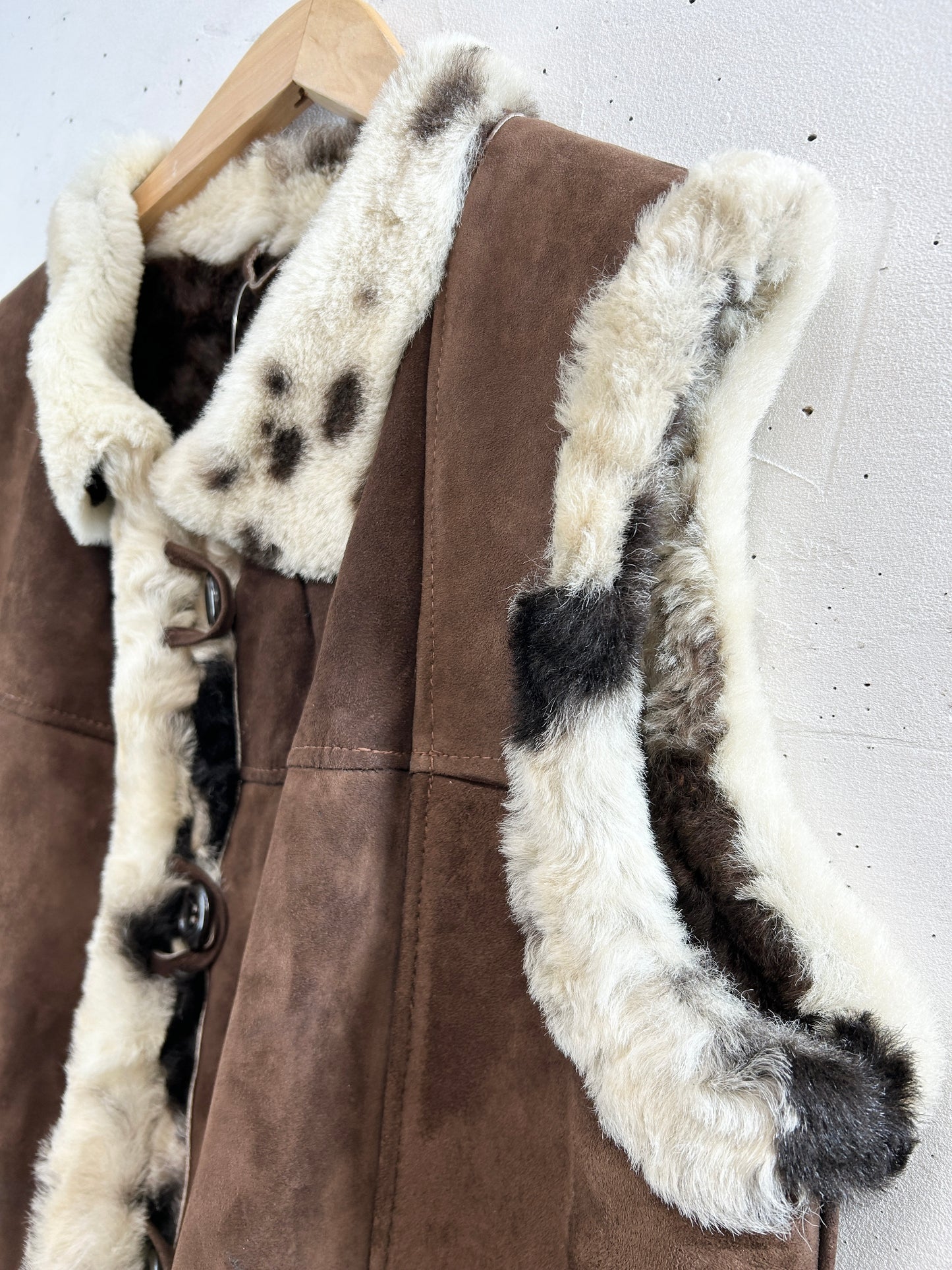 Vintage Mouton Vest [A31299]