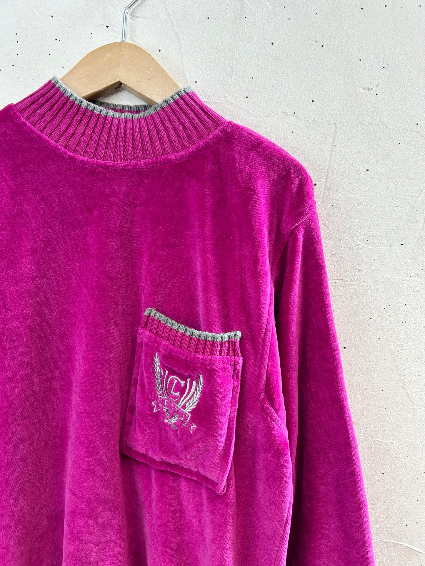 Vintage Velour Tops [J30399]