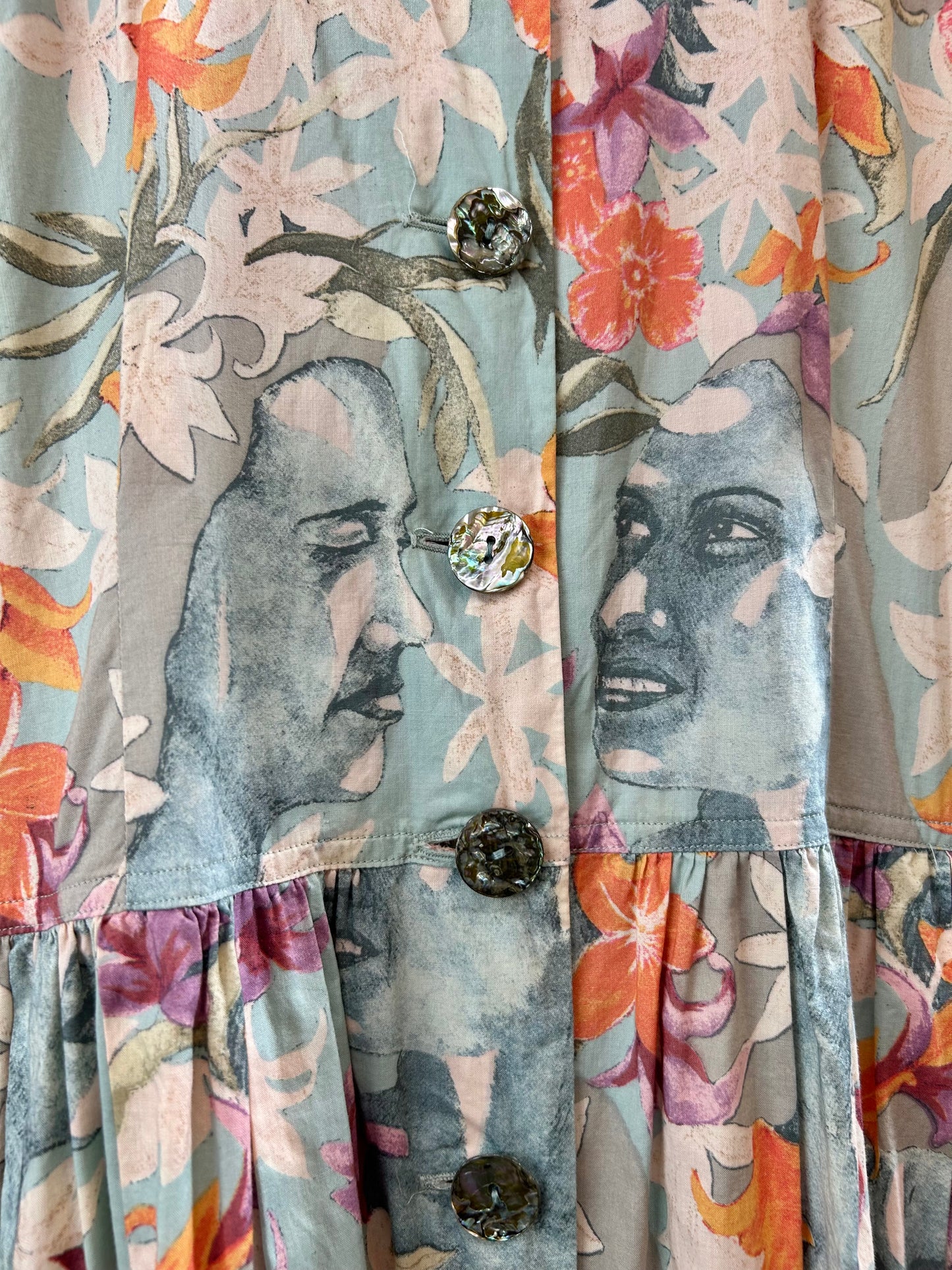 Vintage Cotton Dress MADE IN GERMANY [F30549]