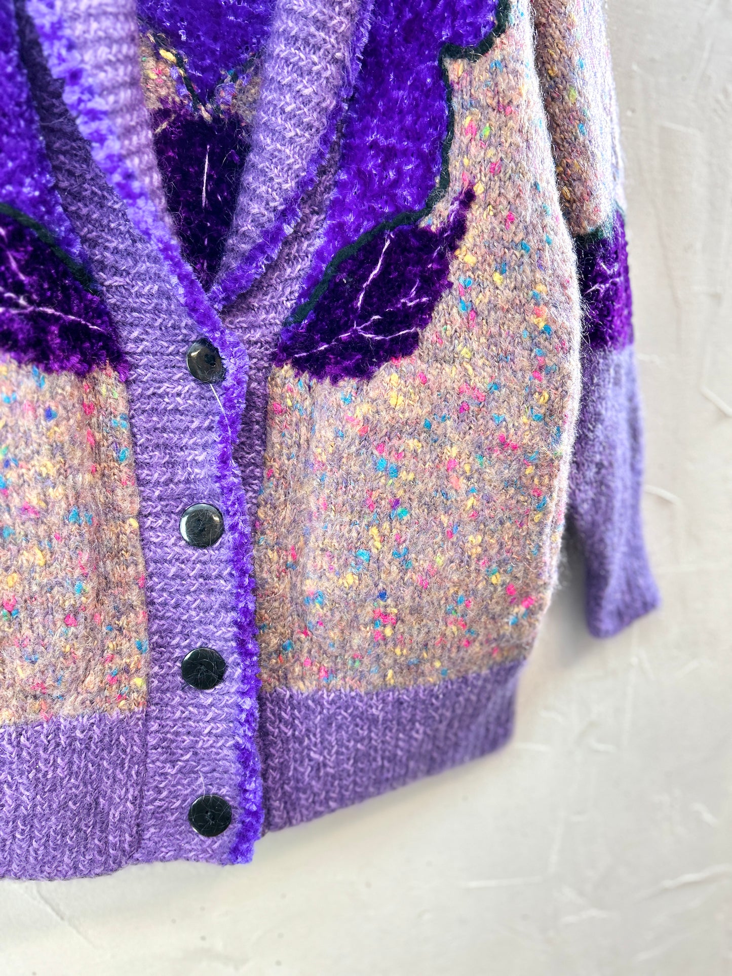 Vintage Mohair Knit Cardigan [L30971]