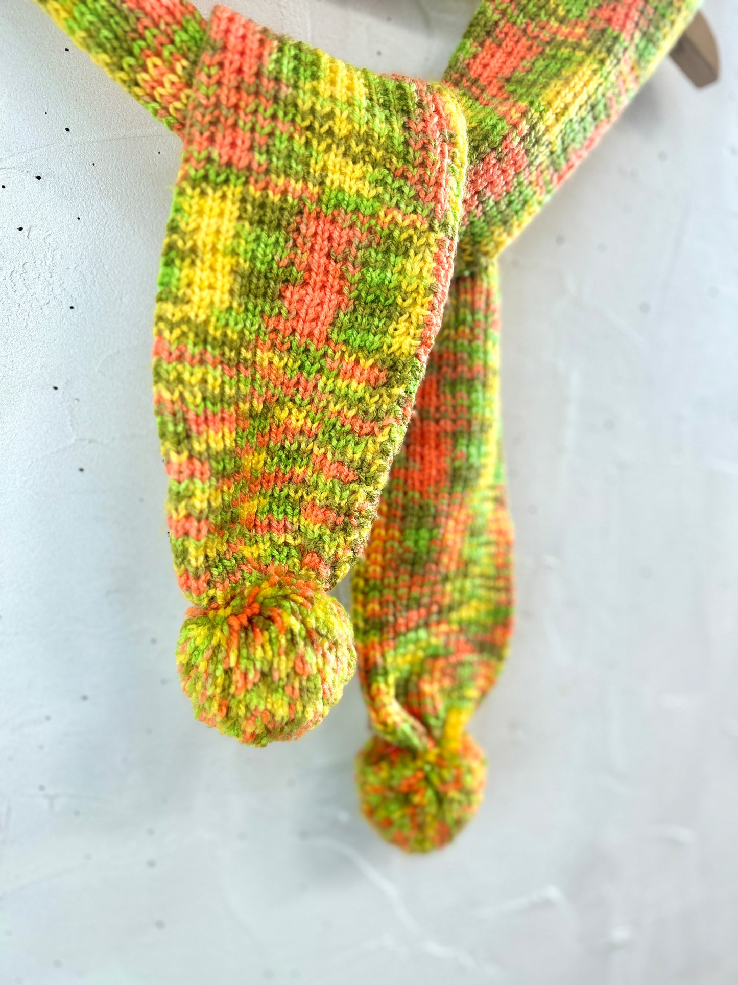 Vintage Knit Muffler [L31179]