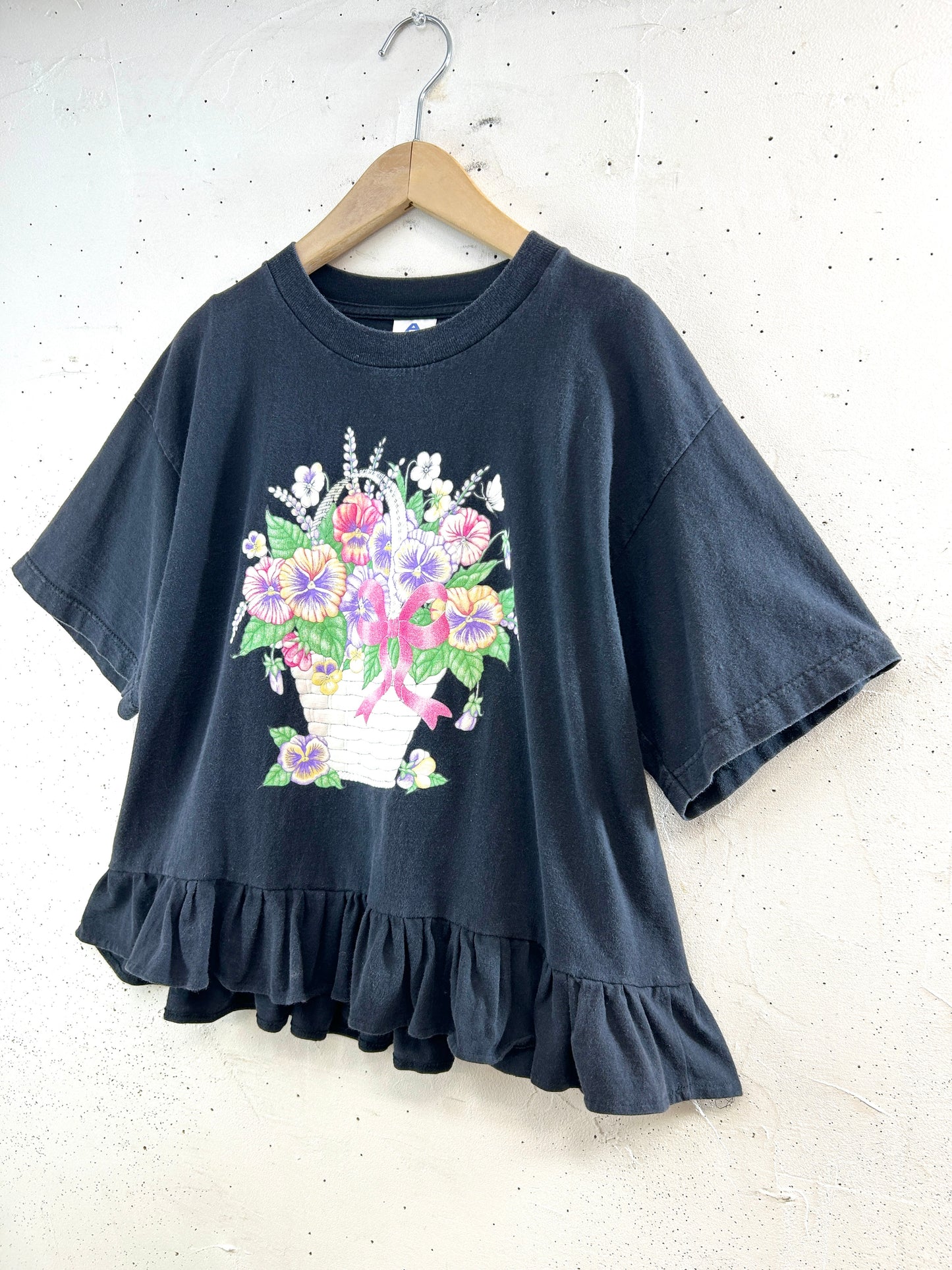 Vintage T Shirt 〜Funny dot CRAZY〜 [F32687]
