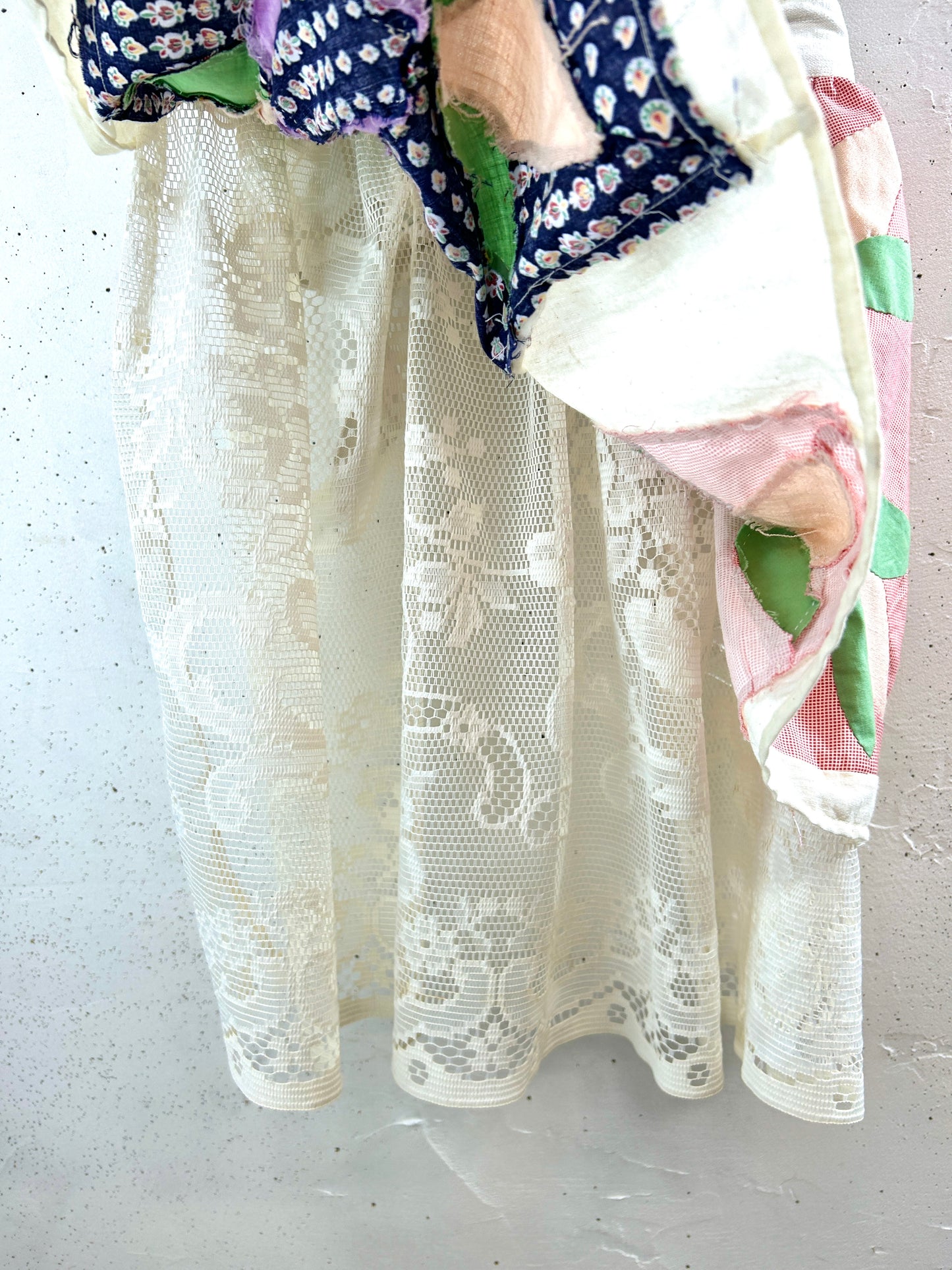 Vintage Apron 〜Funny dot CRAZY〜 [F32863]