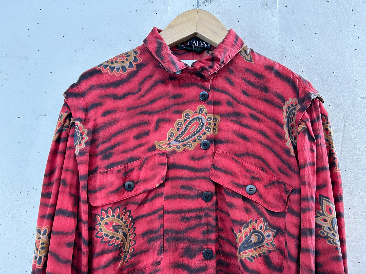 Vintage Shirt 〜ESCADA〜 [J30580]