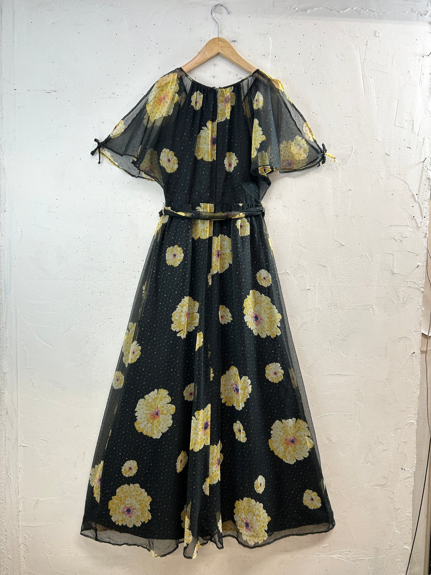 ’70s Vintage Flower Dress [H33675]