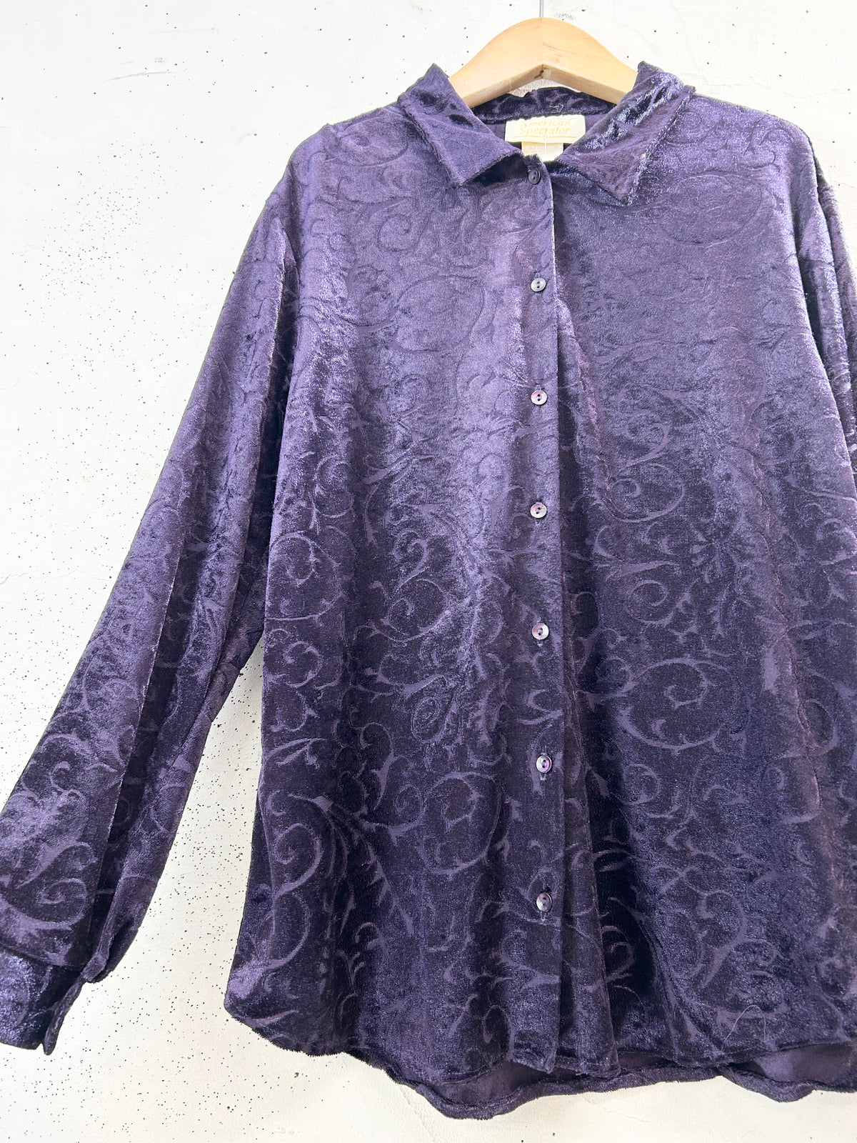 Vintage Velour Shirt [I33829]