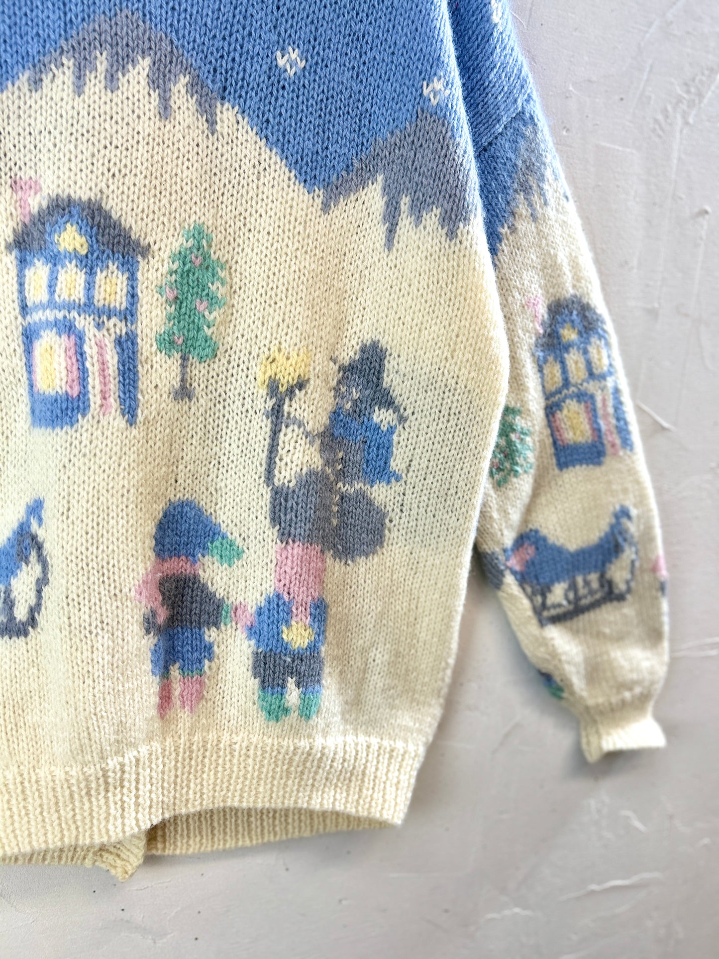 Vintage Hand Knit Cardigan [J30644]