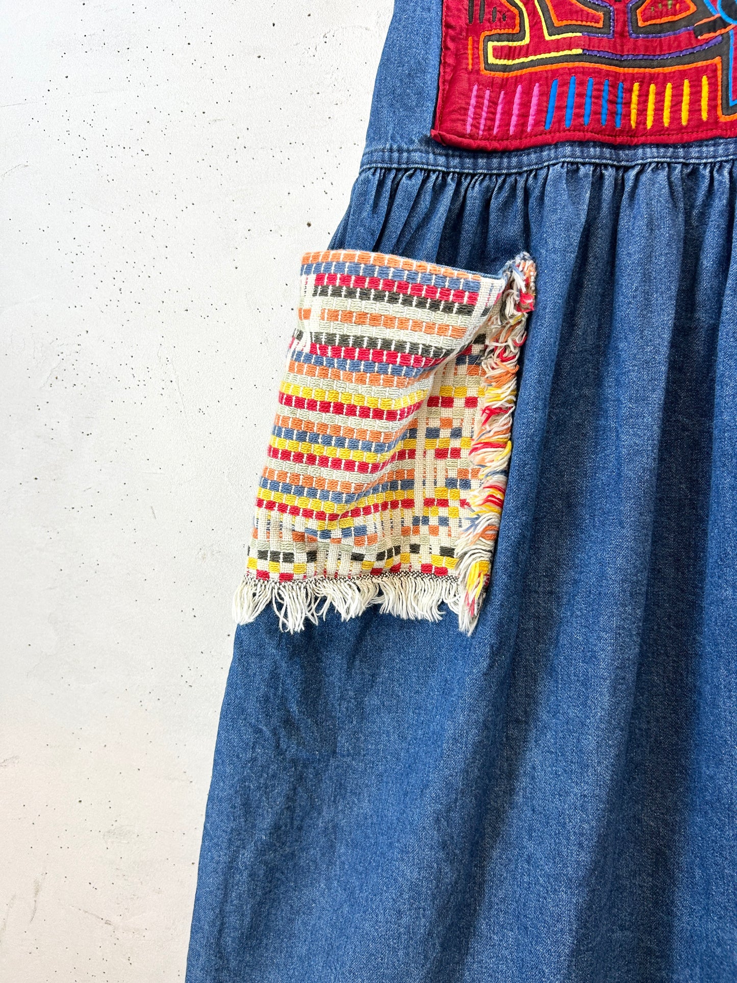 Vintage Denim Mora Dress [I30997]
