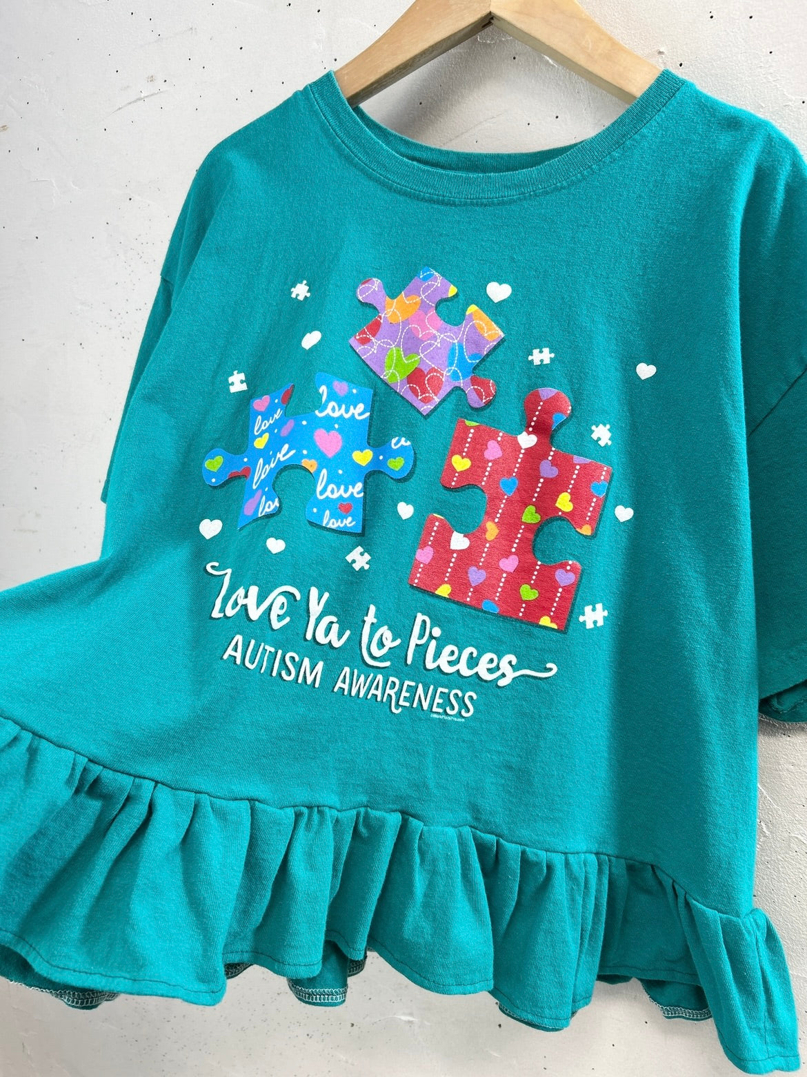 Vintage T Shirt 〜Funny dot CRAZY〜 [E32301]
