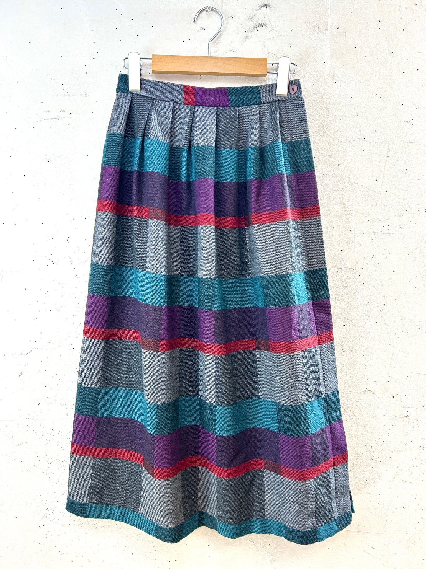Vintage wool Skirt [J30515]