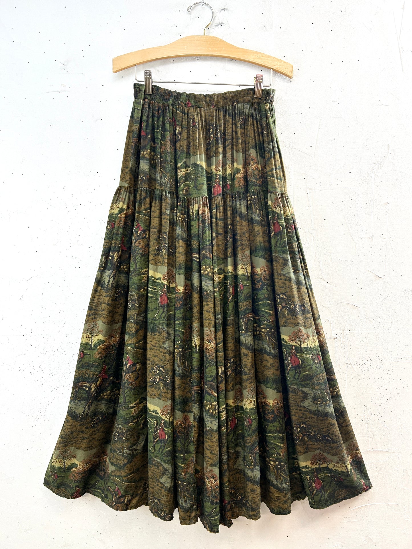 Vintage Tiered Skirt [K30811]