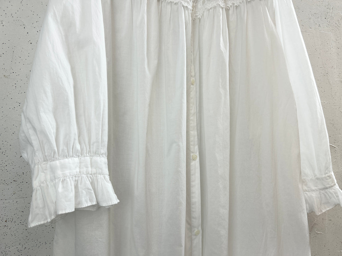 Vintage White Dress [I33684]