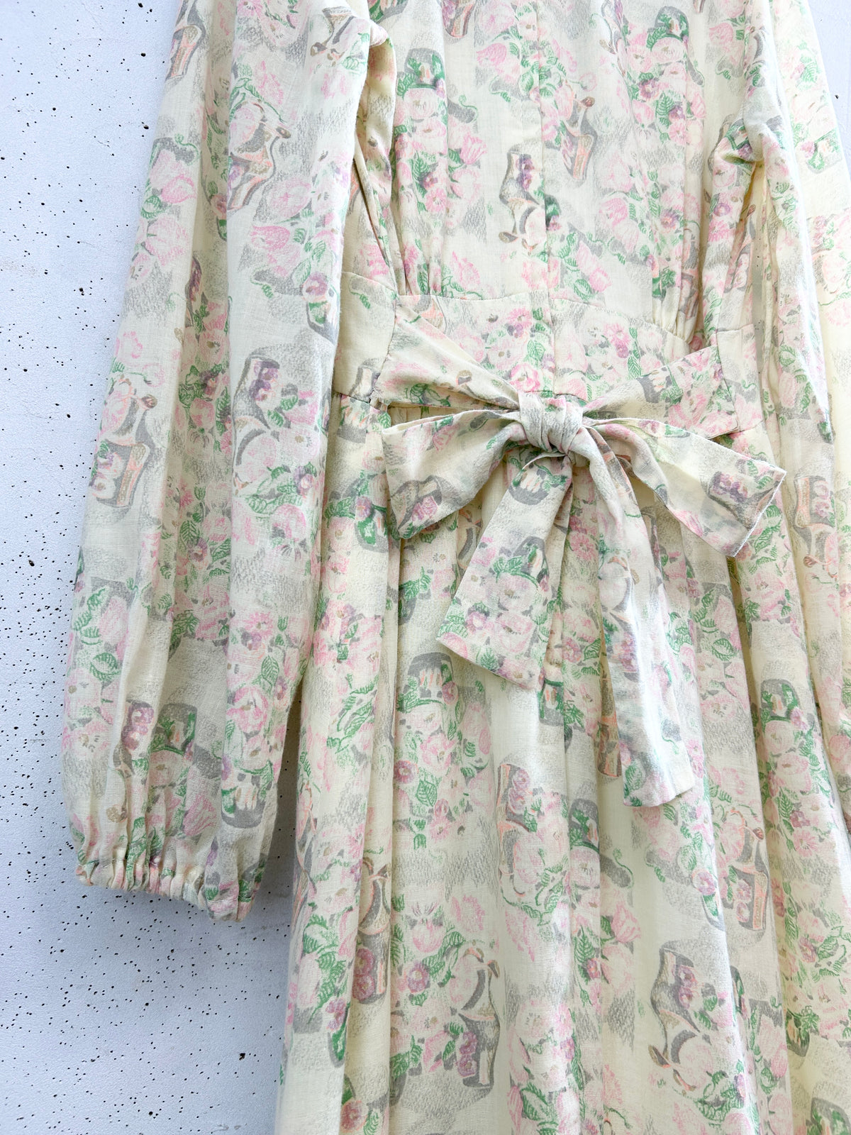 '70s Vintage Dress  [J34188]