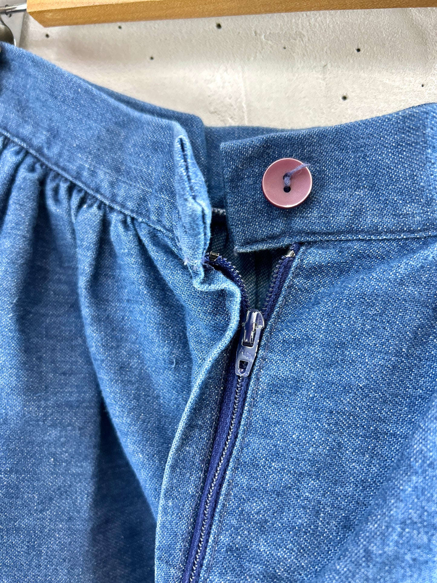Vintage Tiered Skirt  new york  [H30822]