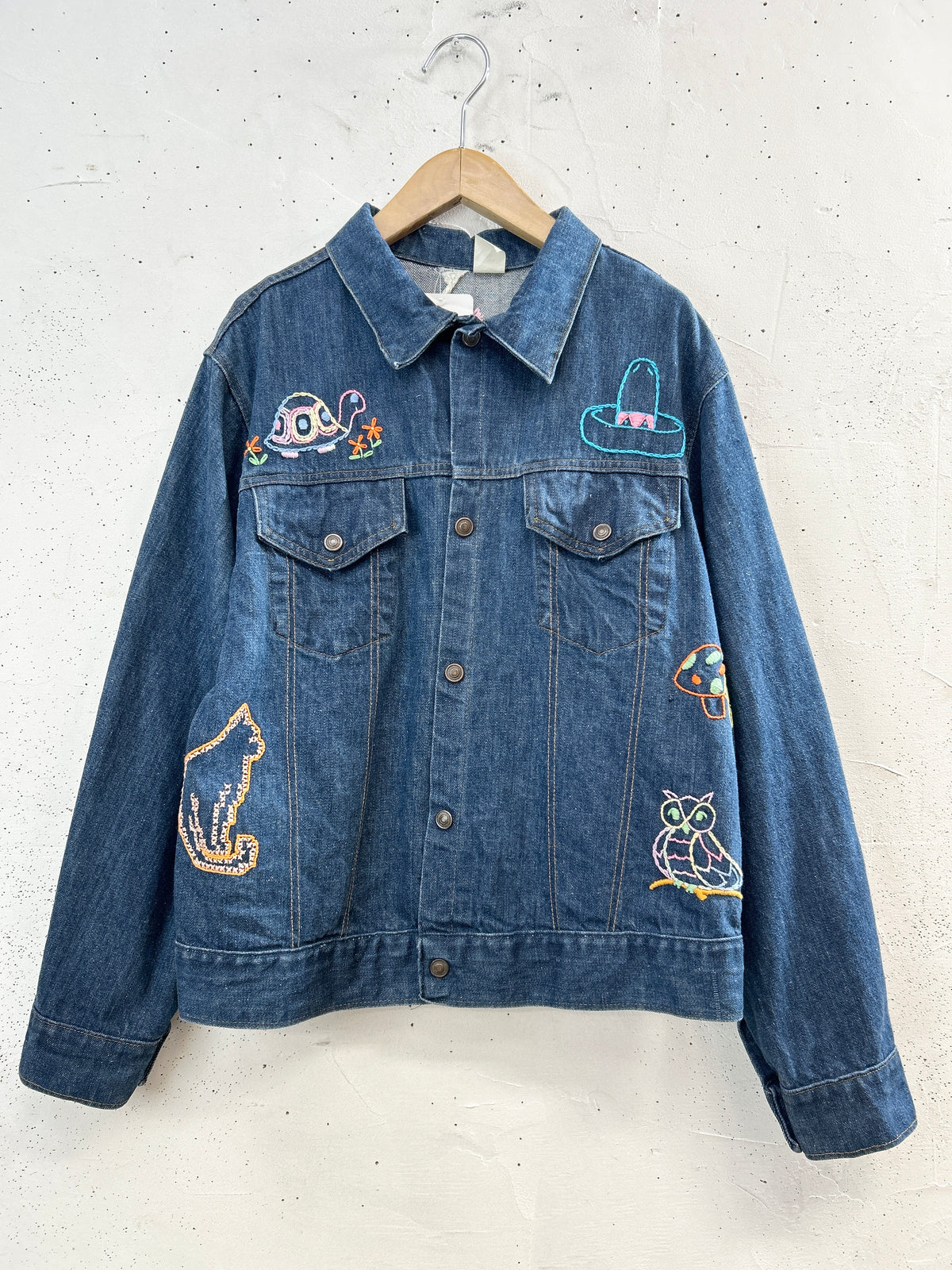 '70s Vintage Denim Jacket [I34032]