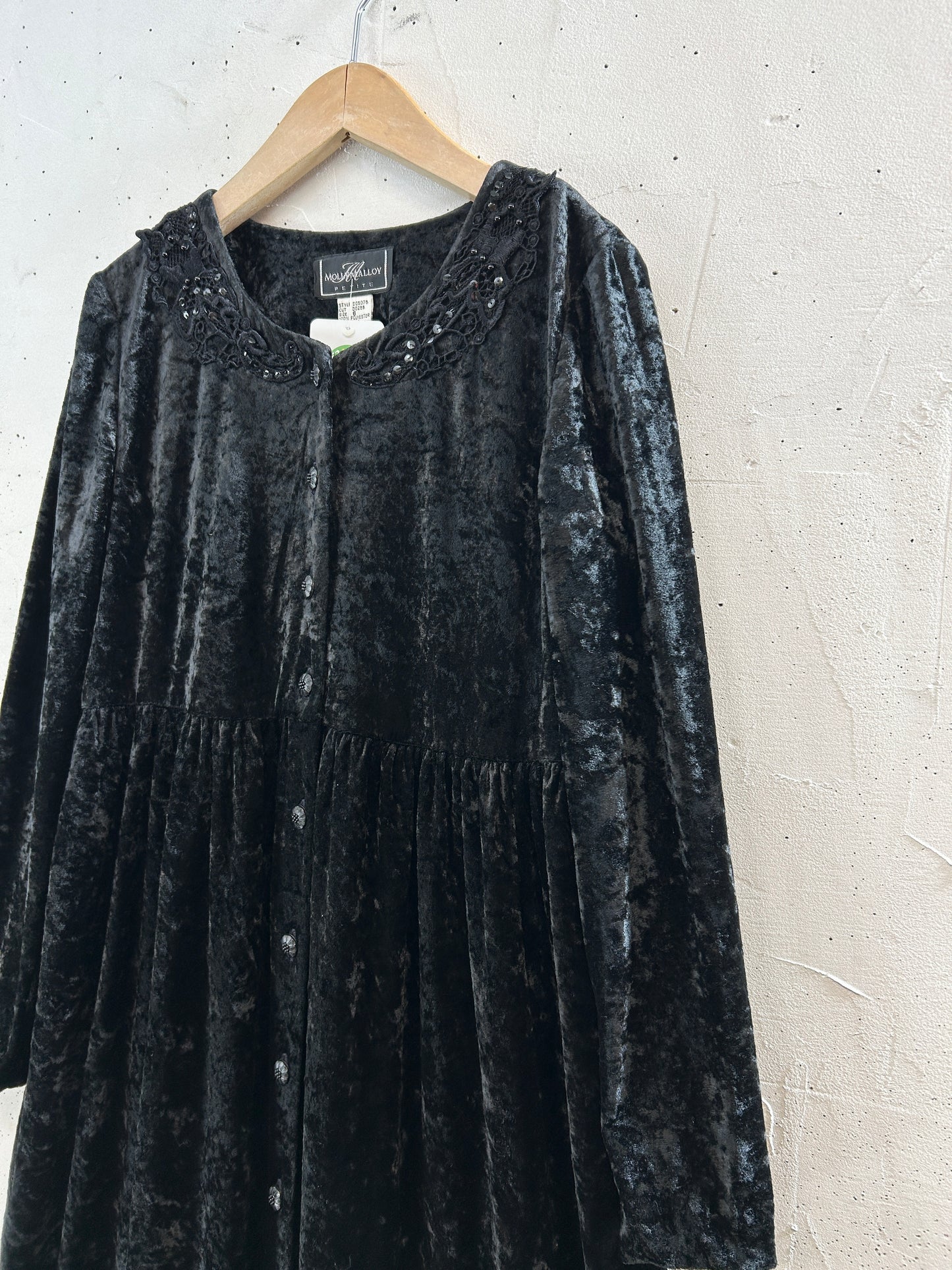 Vintage Velours Dress [K30900]