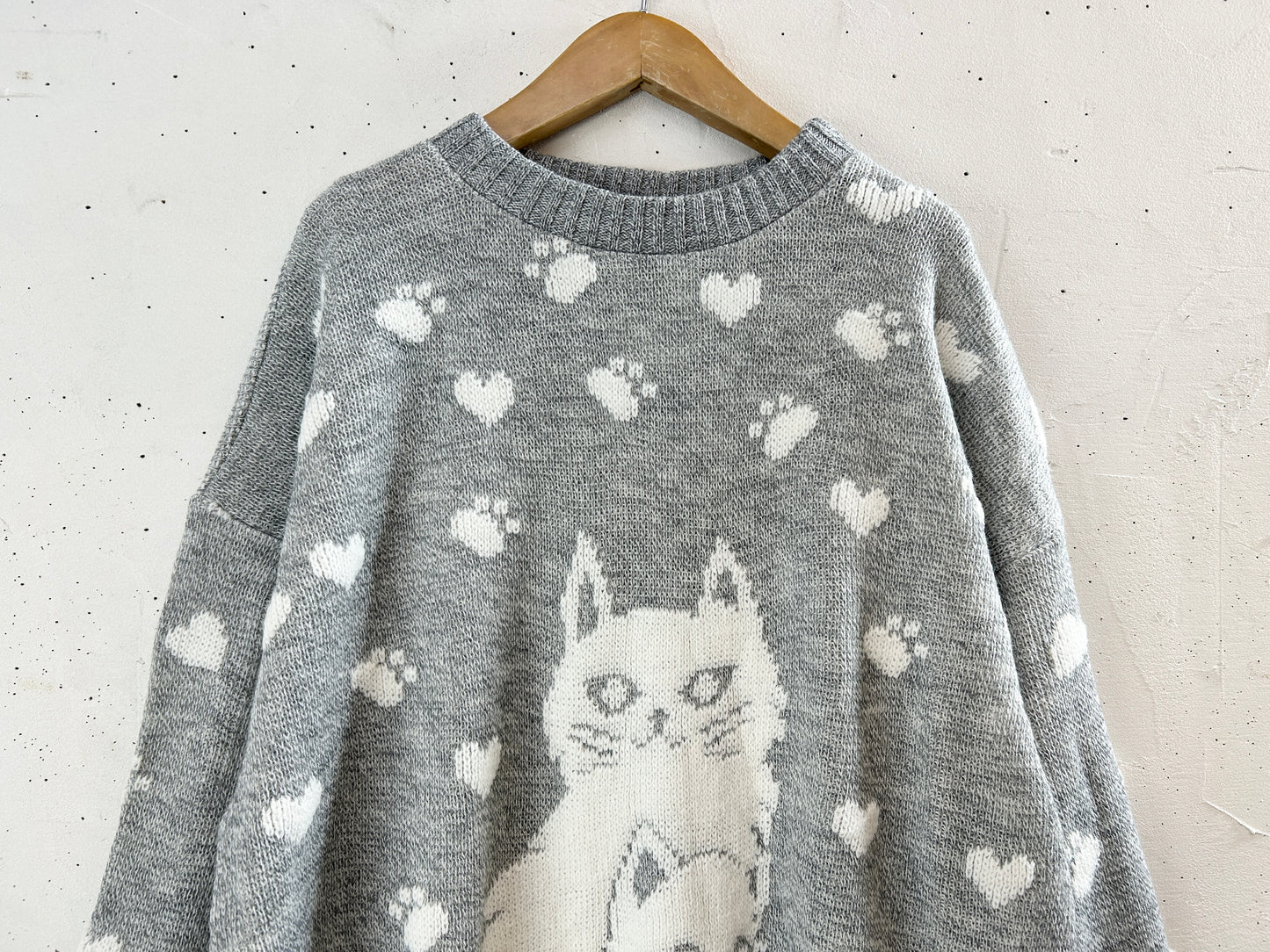 Vintage Knit Sweater [J30439]