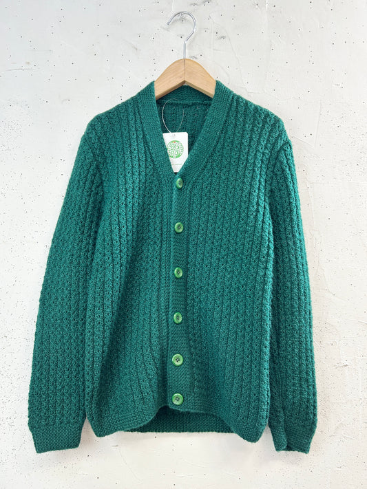 Vintage Hand Knit Cardigan [J34108]
