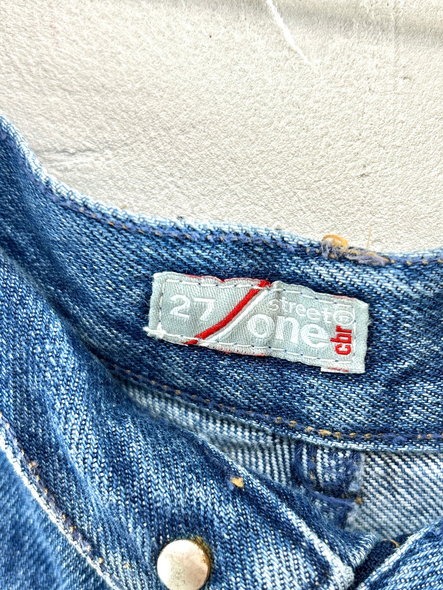 Vintage Custom Denim Skirt [J30555]