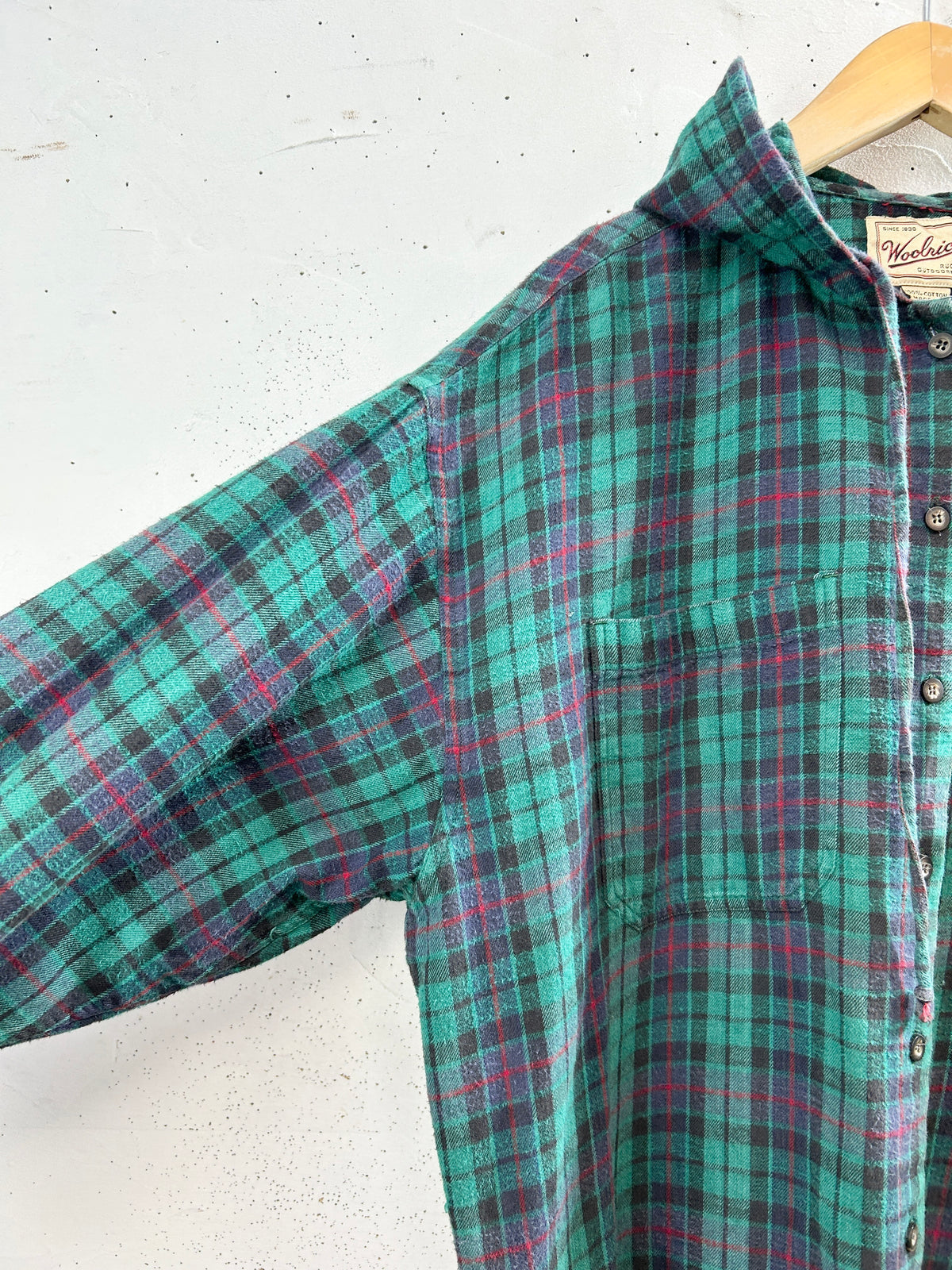 Vintage Check Shirt 〜Woolrich〜 [J34308]