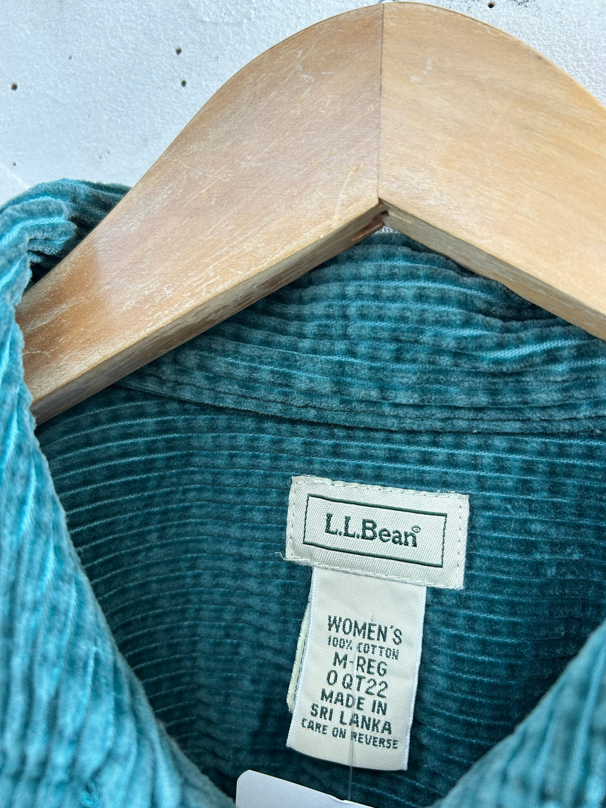 Vintage Corduroy Shirt 〜L.L.BEAN〜 [J34292]