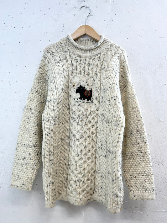 MVintage Knit Sweater 〜MADE IN SCOTLAND〜 [L31108]