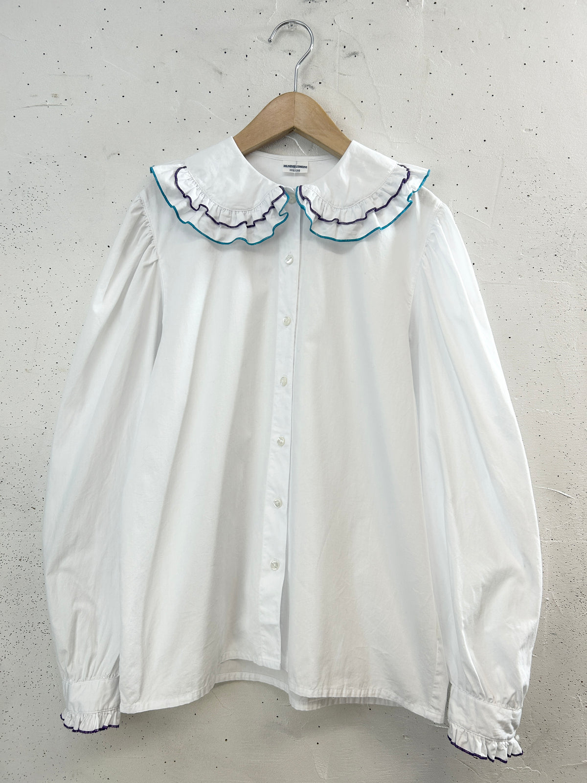 Vintage White Blouse [I33985]