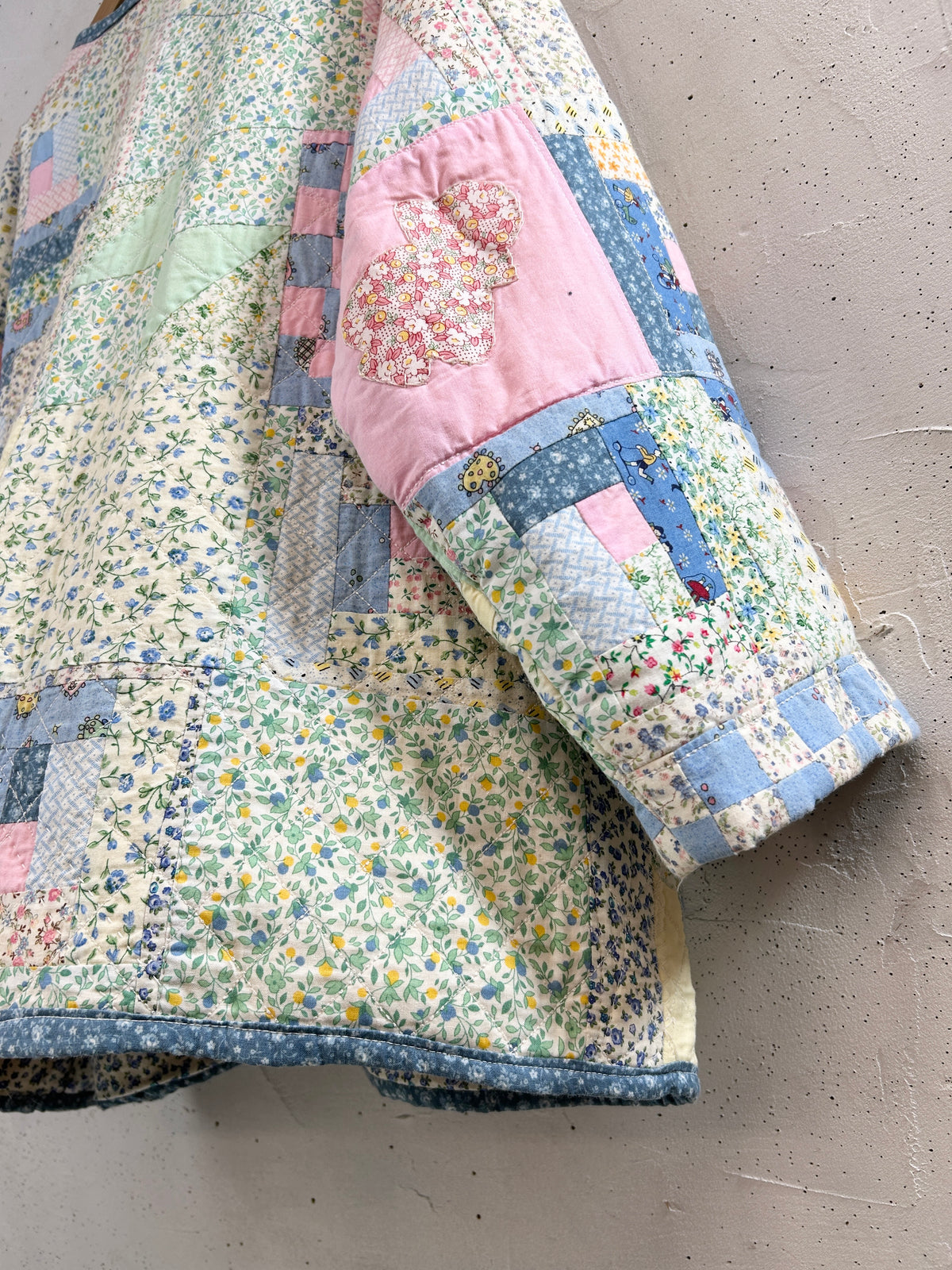 Vintage Quilt Jacket  [I33918]