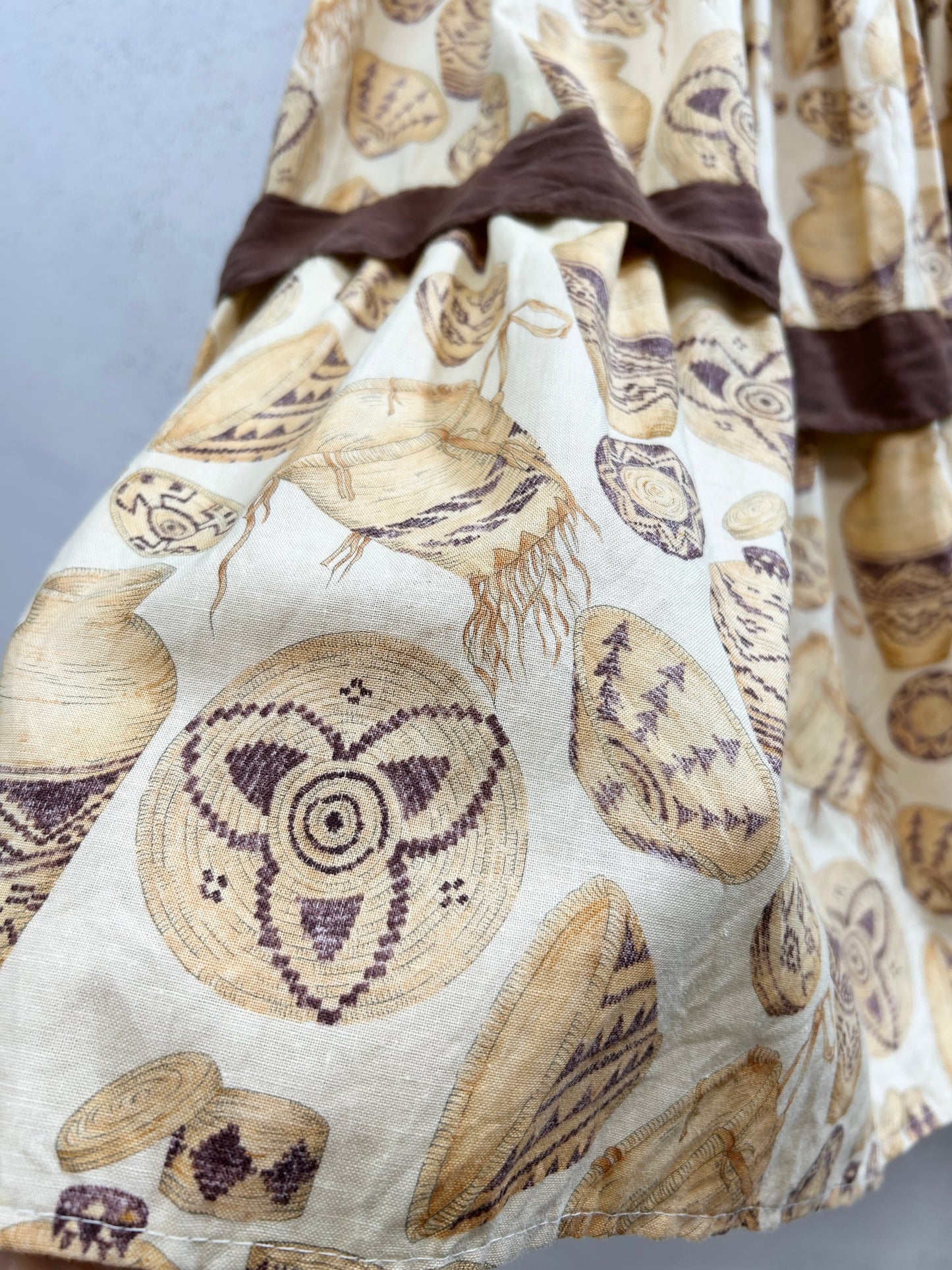 Vintage Tiered Skirt 〜LONGHORN〜 [G33281]