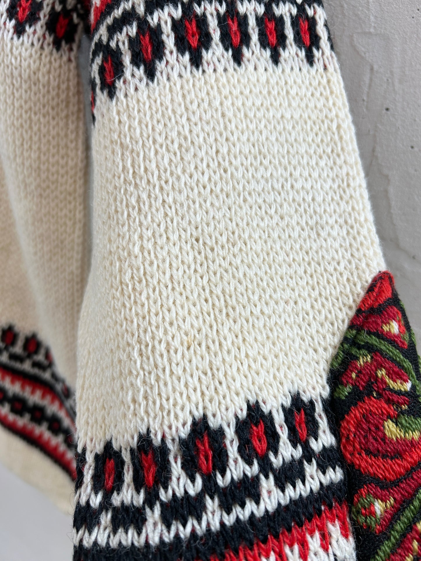 Vintage Nordic Knit Cardigan  MADE IN NORWAY [J30492]