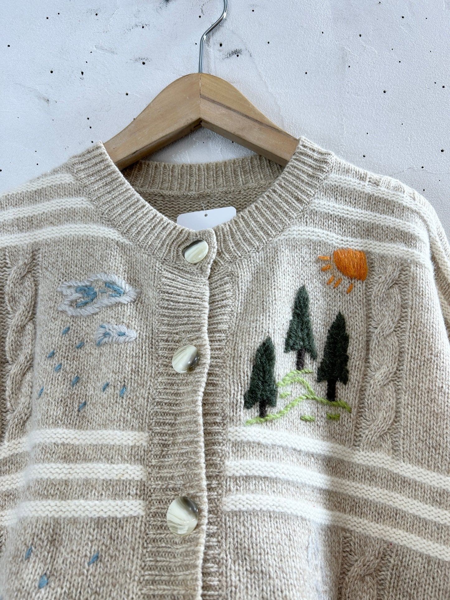 Vintage Knit Cardigan [J30425]
