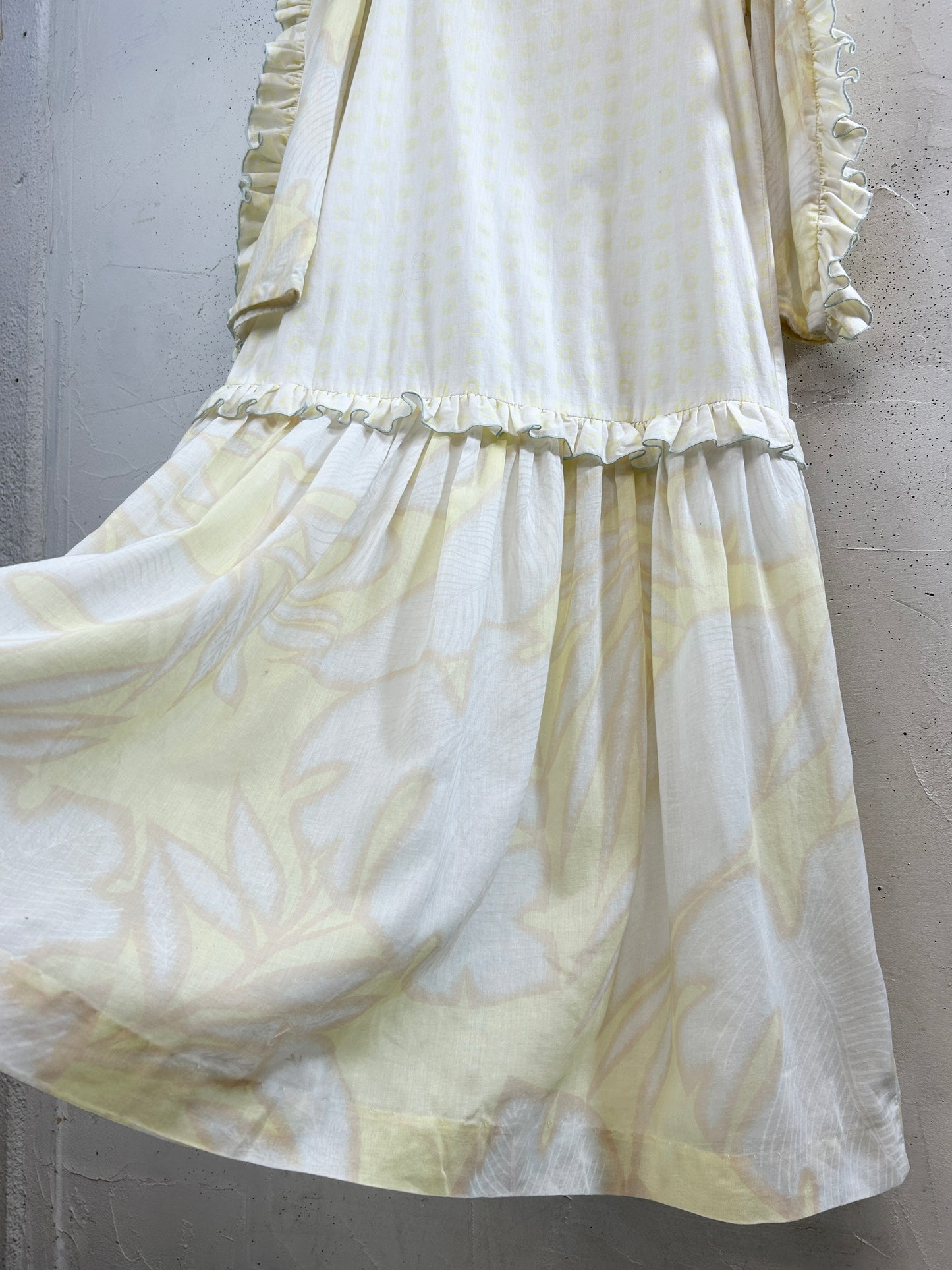 '80s Vintage Dress 〜JEANNE MARC〜 [H33606]