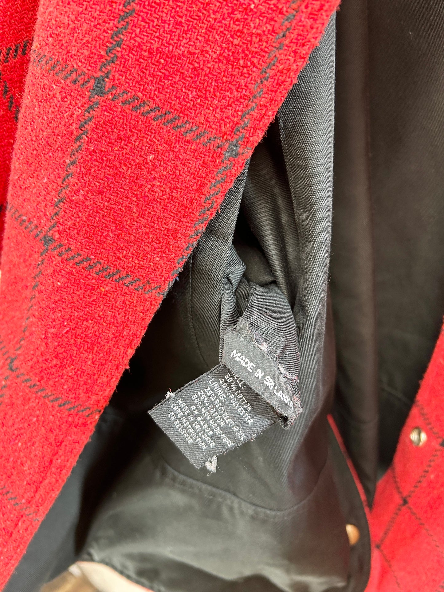 Vintage Poncho Reversible [A31230]