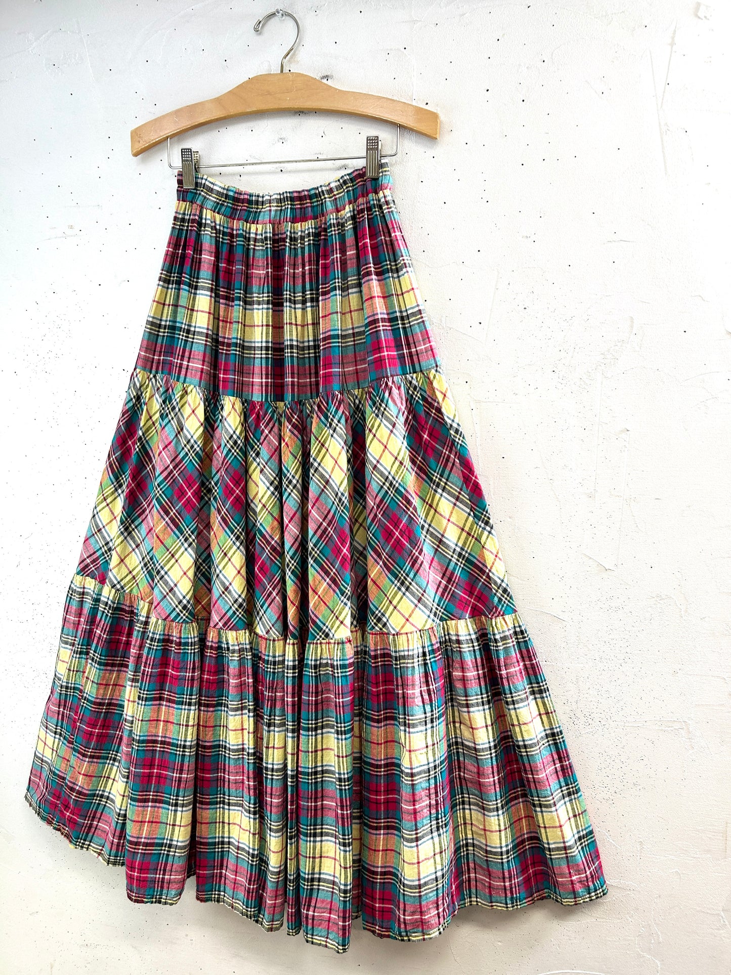 Vintage Tired Skirt MADE IN THE USA[F32850]