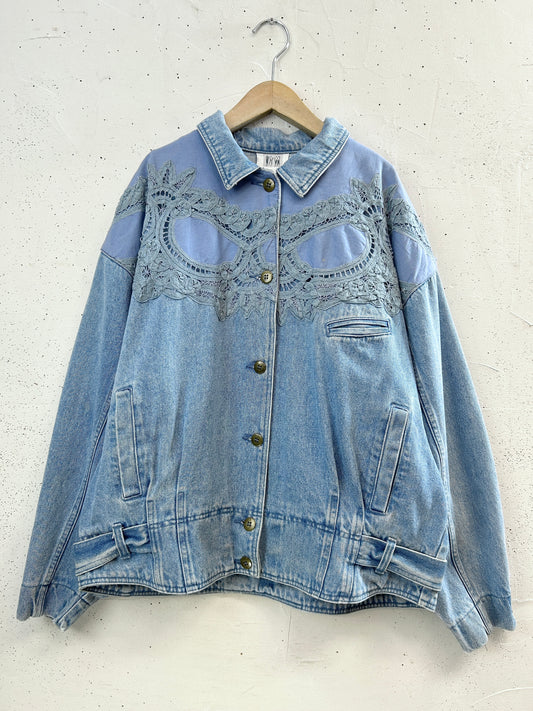 Vintage Denim Jacket 〜Together〜 [I33937]