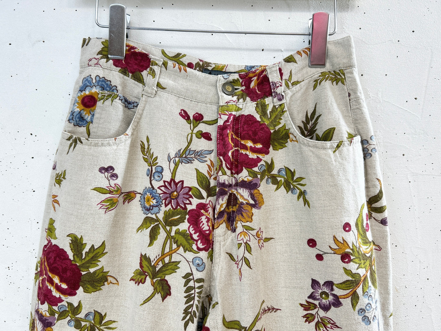 Vintage Linen Pants [E32409]