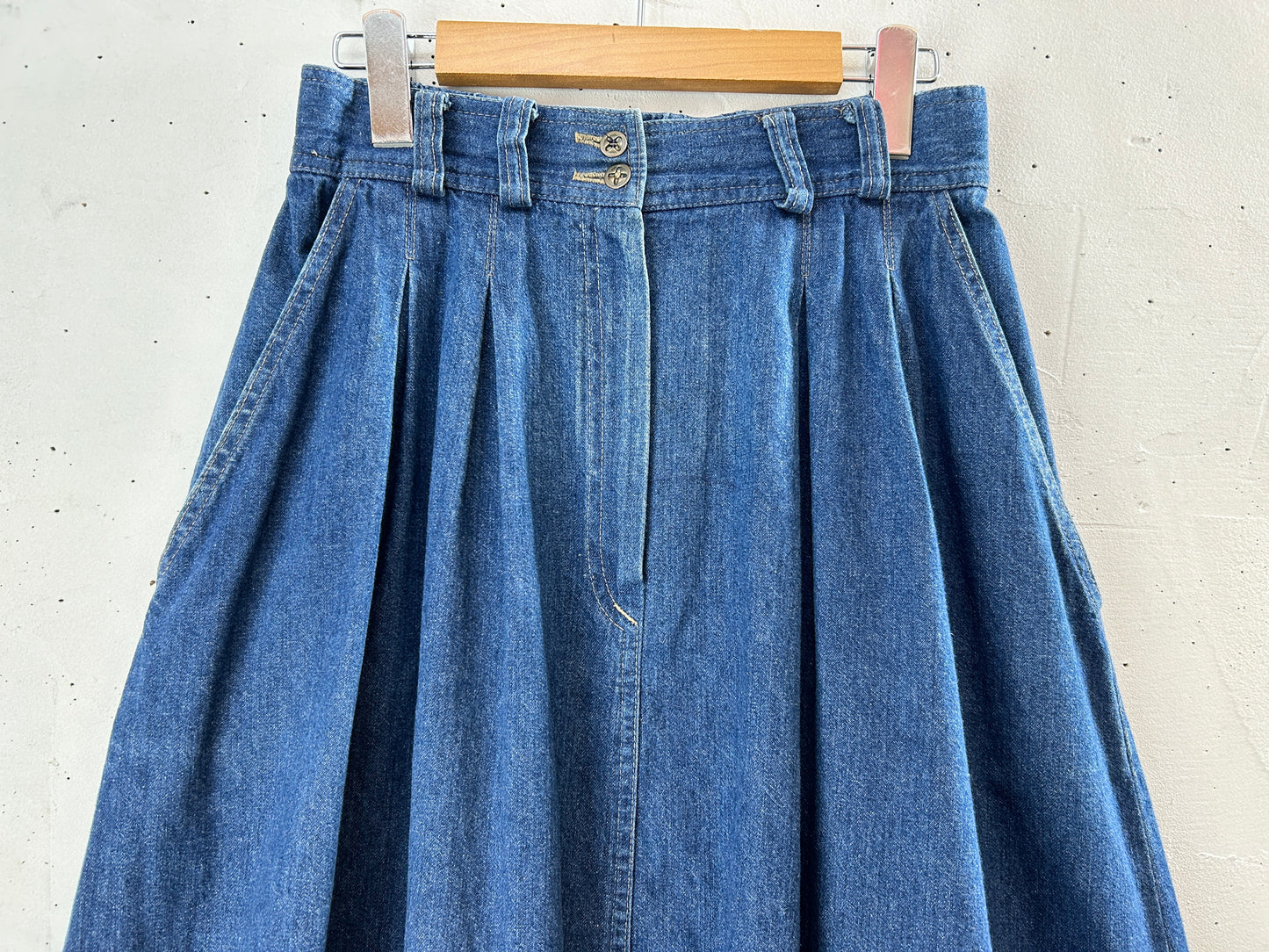 Vintage Denim Skirt [H30850]
