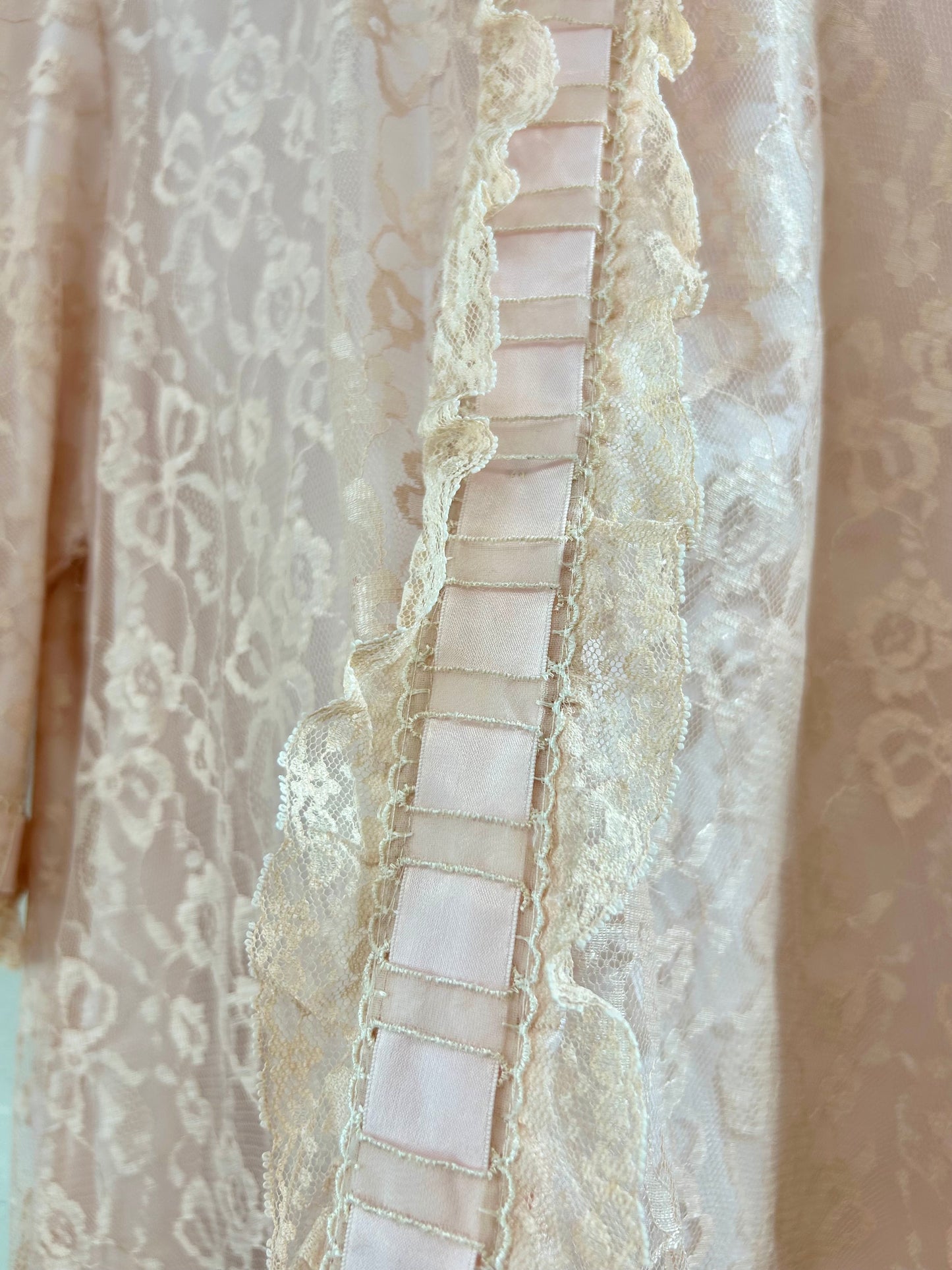 ’60s Vintage Lingerie Gown 〜ODETTE BARSA〜 [G30782]