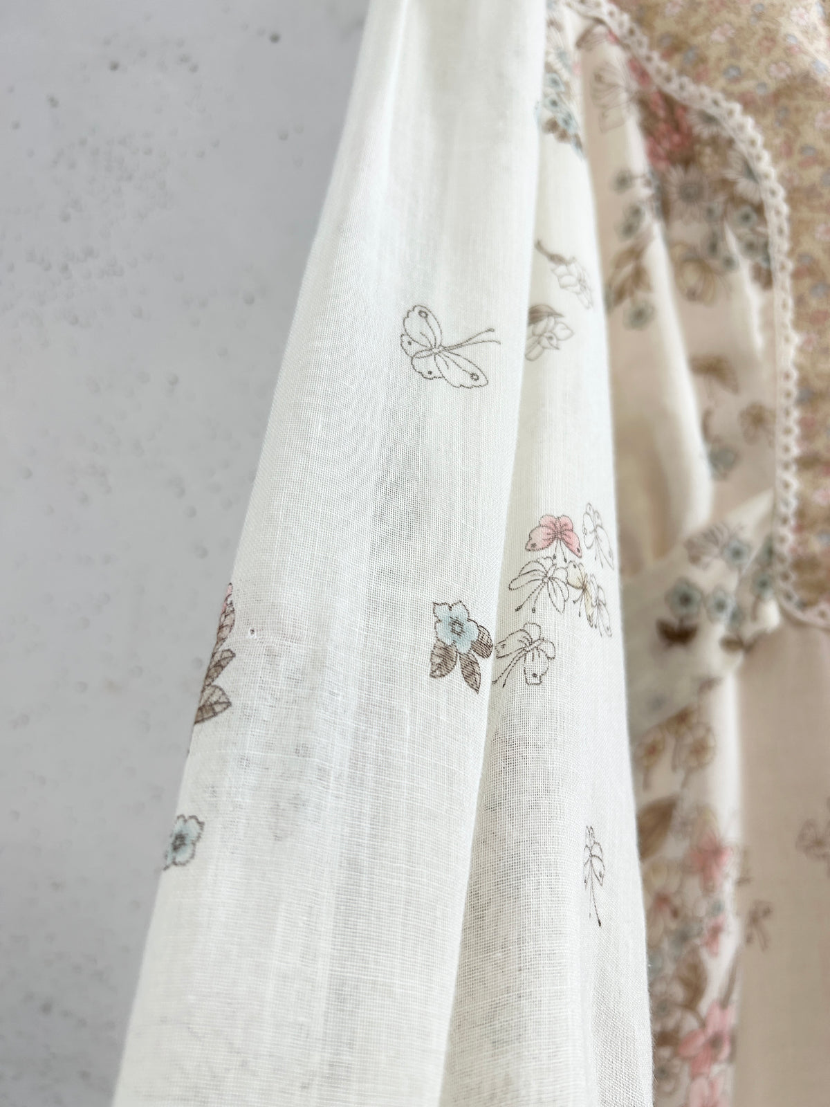 '70s Vintage Dress  [J34187]