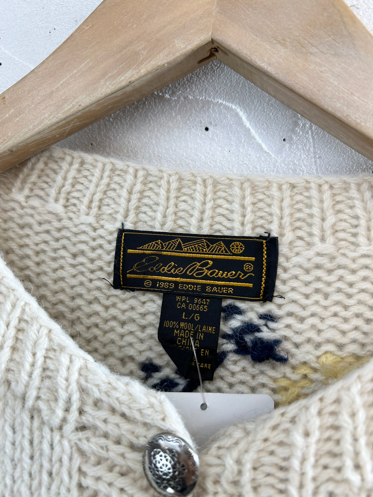 Vintage Knit Cardigan 〜Eddie Bauer〜 [J32440]
