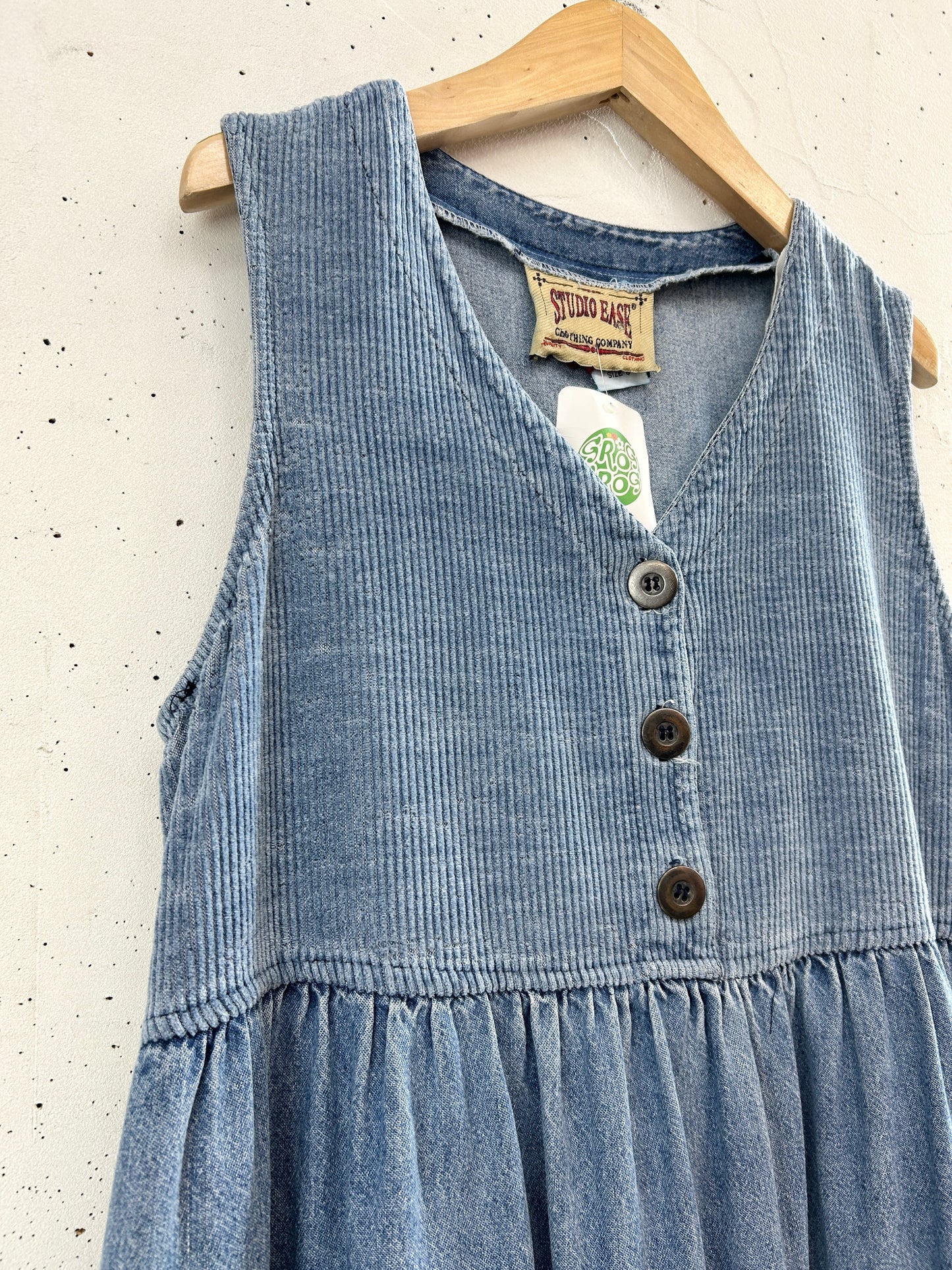 Vintage Denim Dress 〜MADE IN USA〜 [G33226]