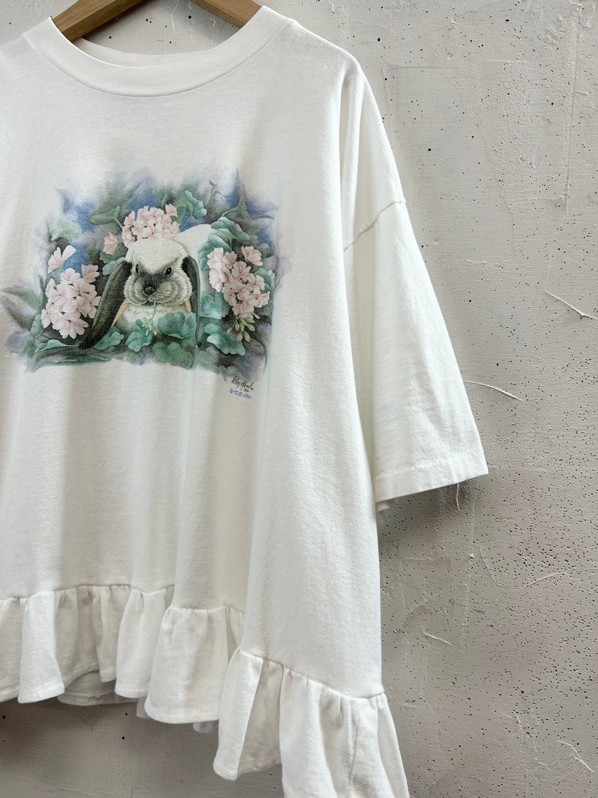 Vintage T Shirt 〜Funny dot CRAZY〜 [E32267]