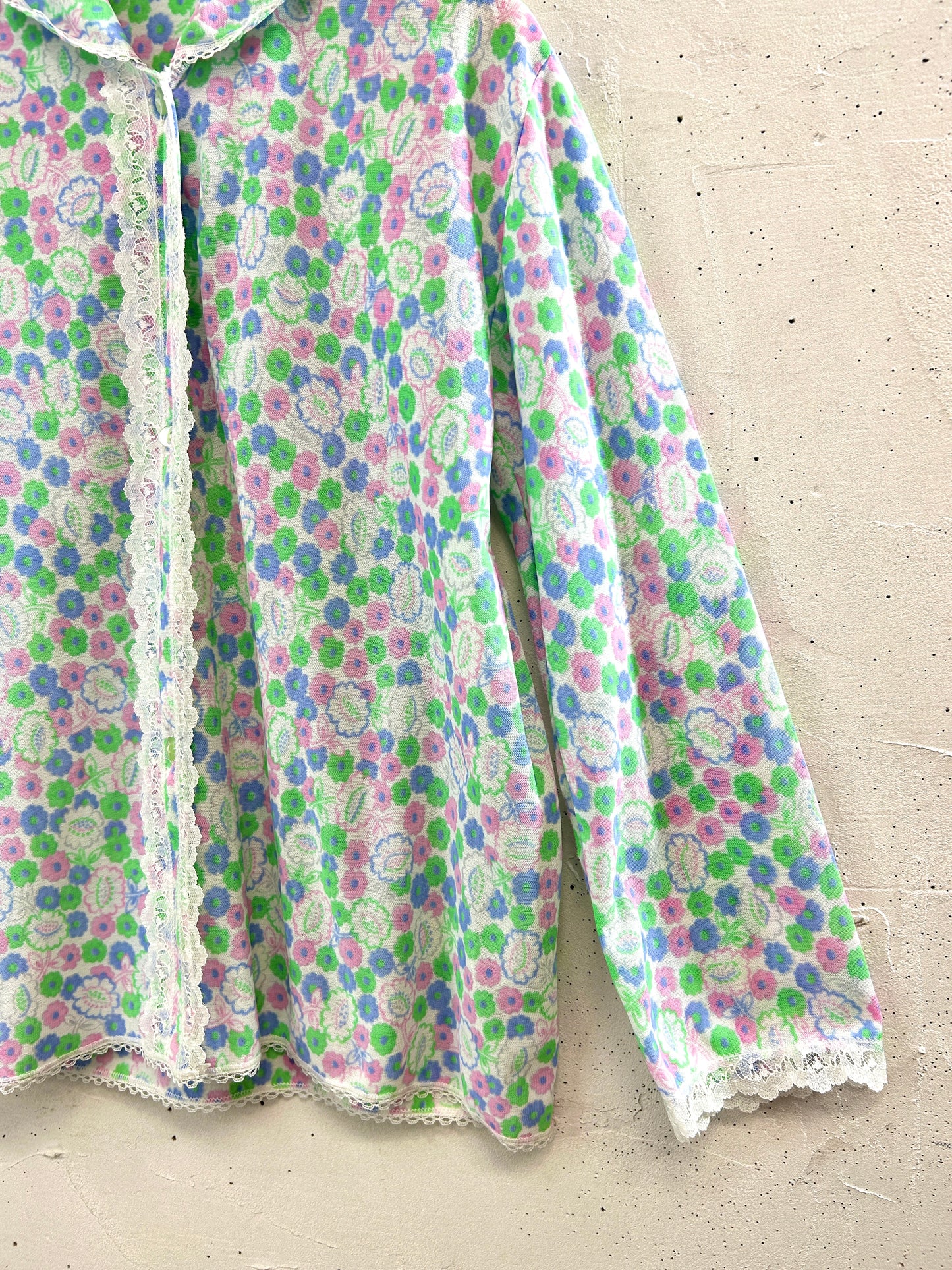 Vintage Flower Shirt [E32272]