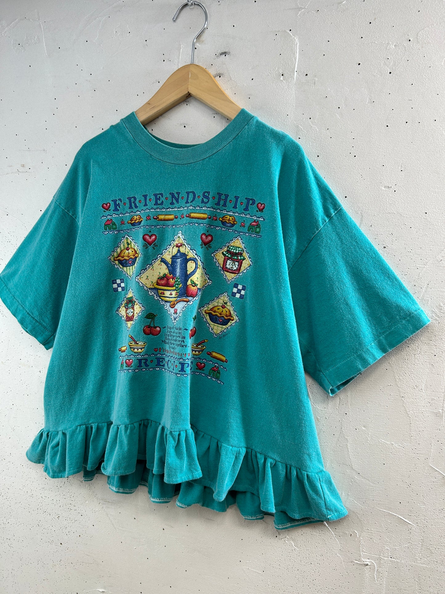Vintage T Shirt 〜Funny dot CRAZY〜 [F32688]