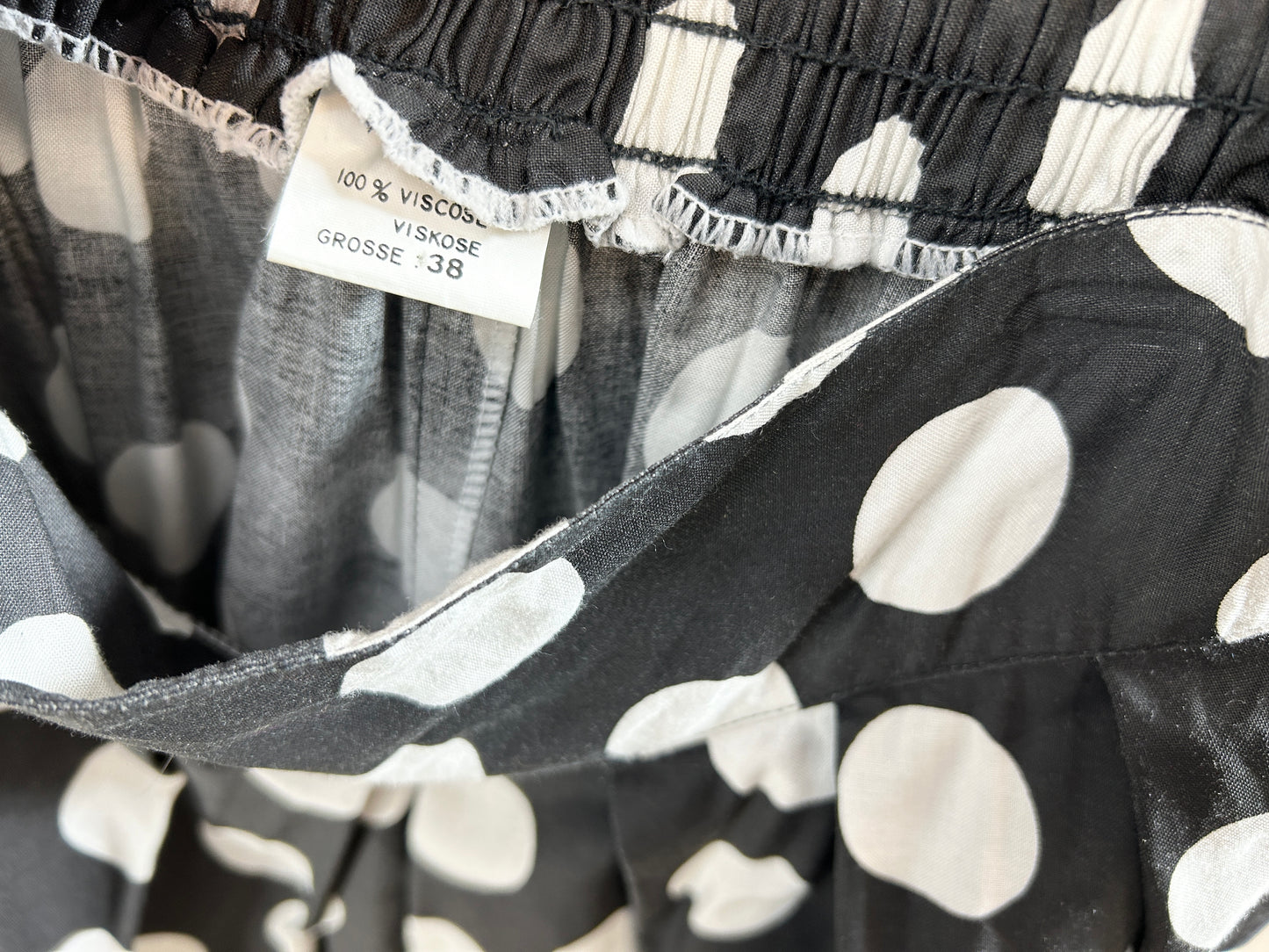 Vintage Dot Skirt [J30605]