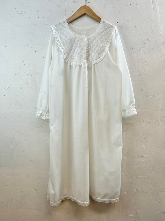 Vintage White Dress [G30779]