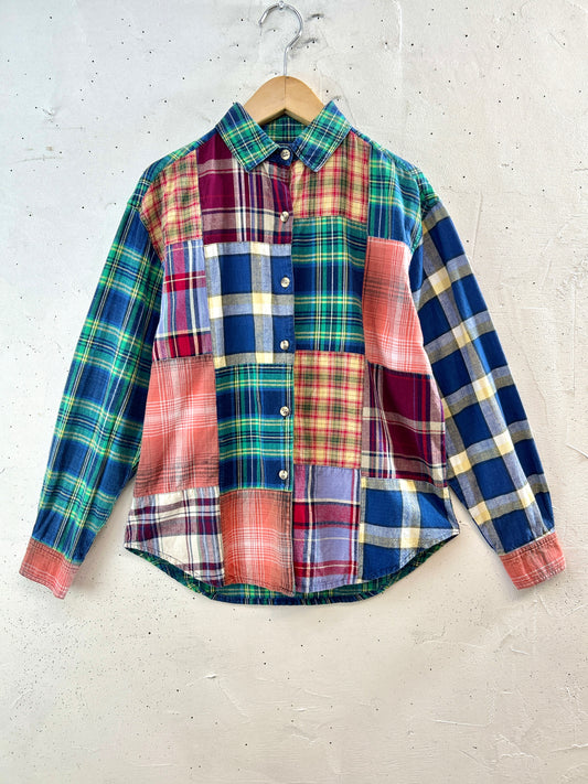 Vintage Plaid Shirt  [K30801]