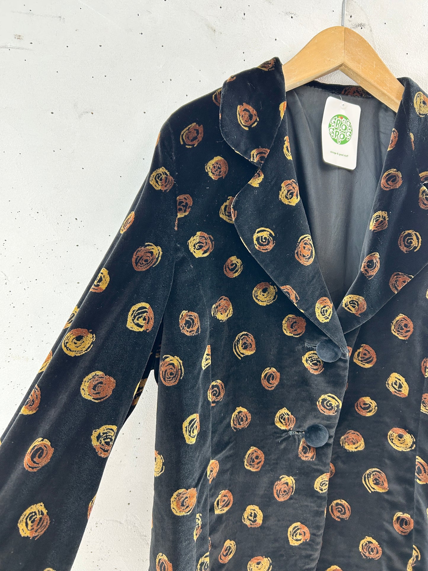 Vintage Velour Jacket [J30451]